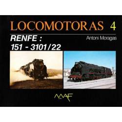 Locomotoras 4 - RENFE: 151 - 3101/22