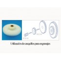 Ingranaggio da 10,0 mm e 18 denti.