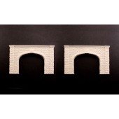 Boca de túnel, vía doble.