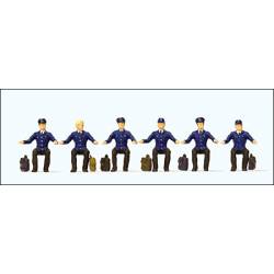 Conductores de tren.