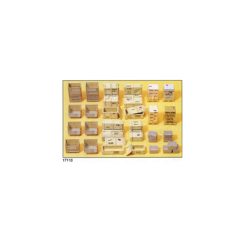 Lote de cajas. PREISER 17110