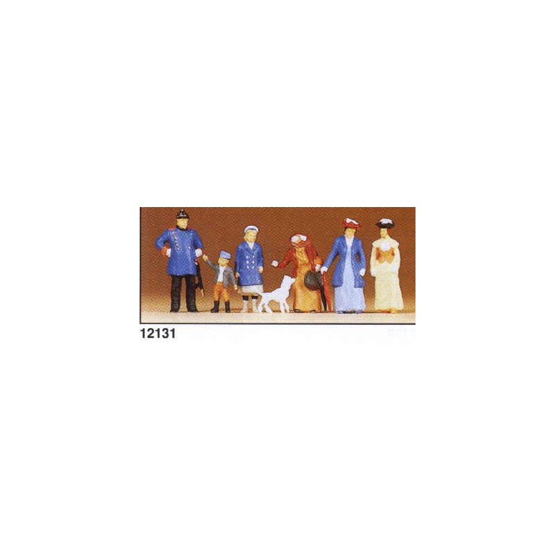 Viajeros de época (1900). PREISER 12131 Viajeros de época (1900). PREISER 12131