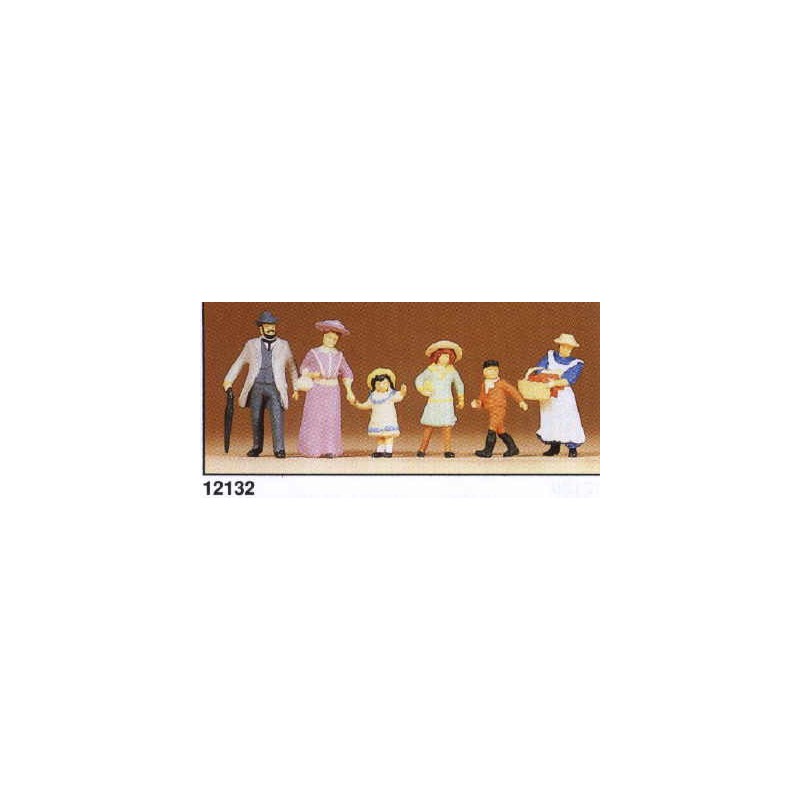 Familia de época (1900). PREISER 12132 Familia de época (1900). PREISER 12132