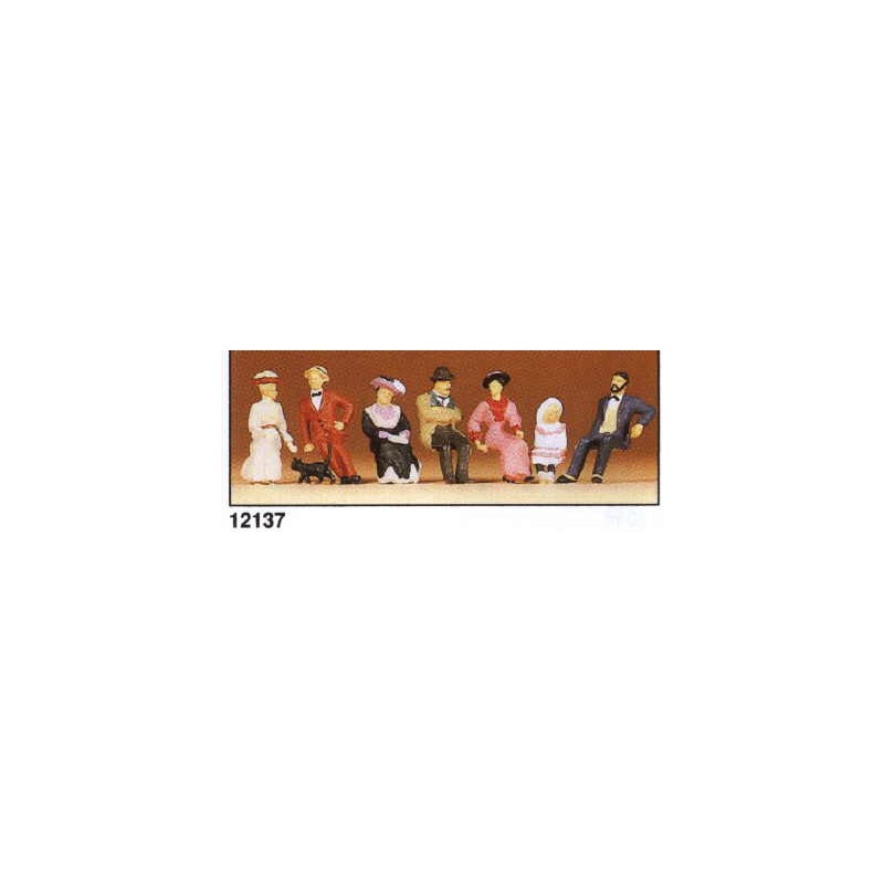 1900's sitting. PREISER 12137 1900's sitting. PREISER 12137