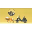 Carruaje de caballos. PREISER 24606