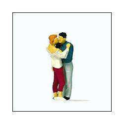 Kissing couple.