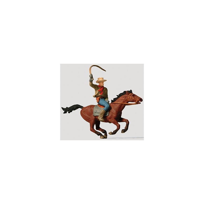 Cowboy on horseback. PREISER 29065 Cowboy on horseback. PREISER 29065