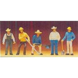 Track workers.