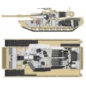 M1A1/A2 Abrams con interni.