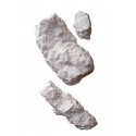 Rock former, medium and small rocks.