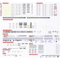 Decals Pegaso 6038. OTERO SCALE MODEL