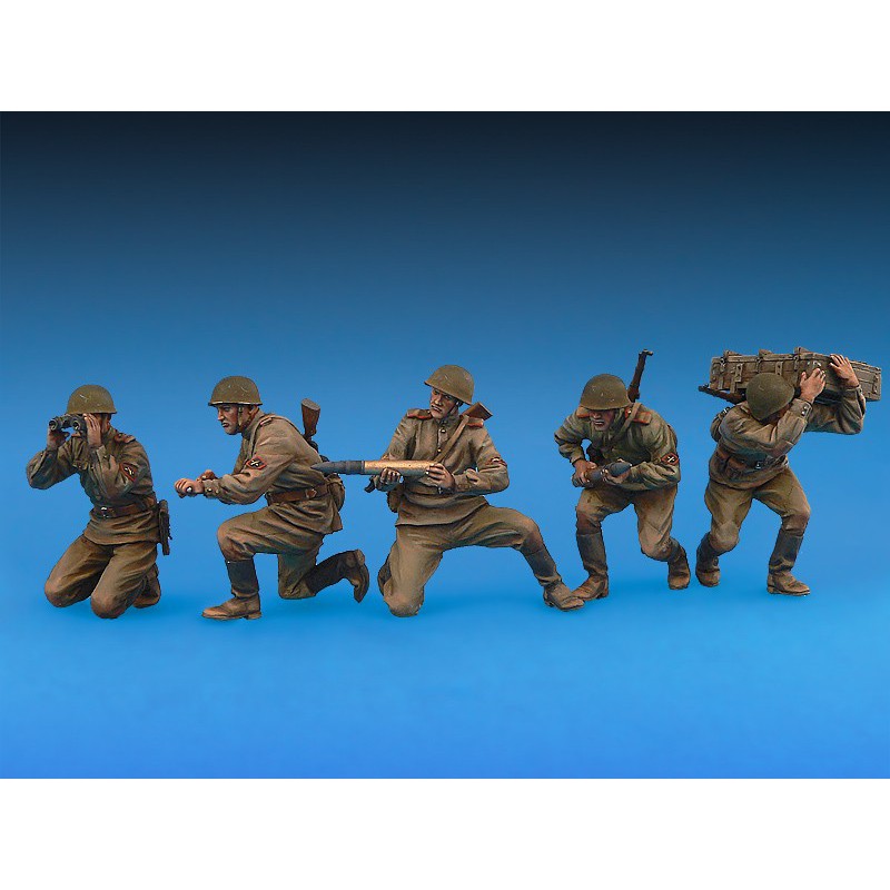 Zvezda Figurines 2ème Guerre Mondiale : Infanterie navale soviétique 1941-1943 - Parole de mamans