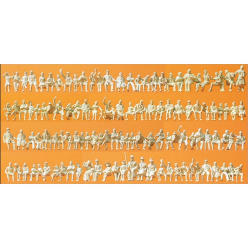 Seated persons. PREISER 16328 Seated persons. PREISER 16328