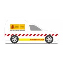 VW Caddy "Straßenerhaltung".