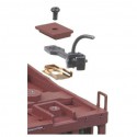Metallhaken mit Schachtel (x4).