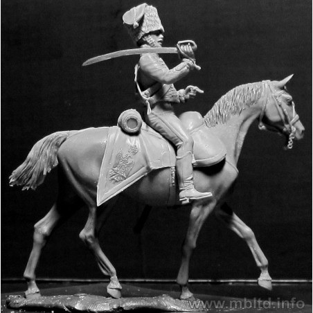 Húsar francés. Guerras napoleónicas.