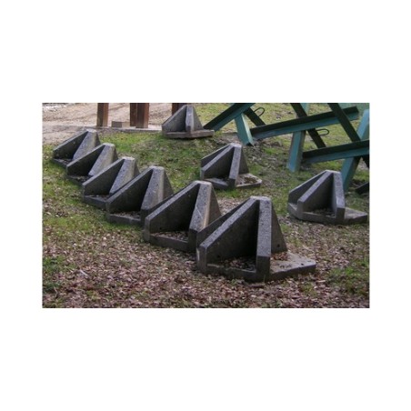 Anti tank obstacles.