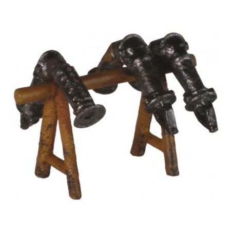 Steam heater soupler set.