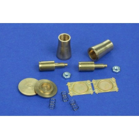 Tope plano para material ferroviario (x2).