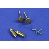 Tope curvo para material ferroviario (x2).