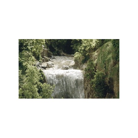 Conjunto de criação de rio/cachoeira.