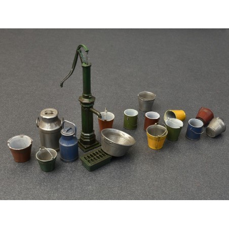 Water pump set.