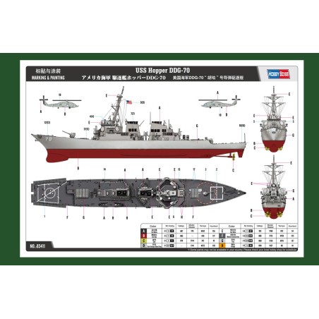 USS Hopper DDG-70.