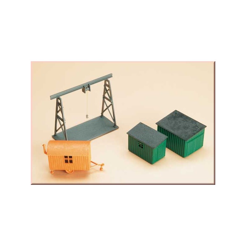 Construction set with gantry crane. AUHAGEN 42567
