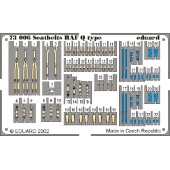 Set de cinturones de aviones aliados. WWII.