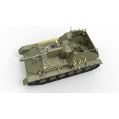 SU-76M mit Besatzung.