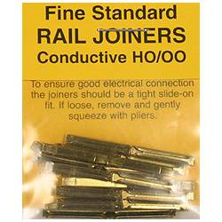 Rail Joiners, nickel silver. PECO SL-110