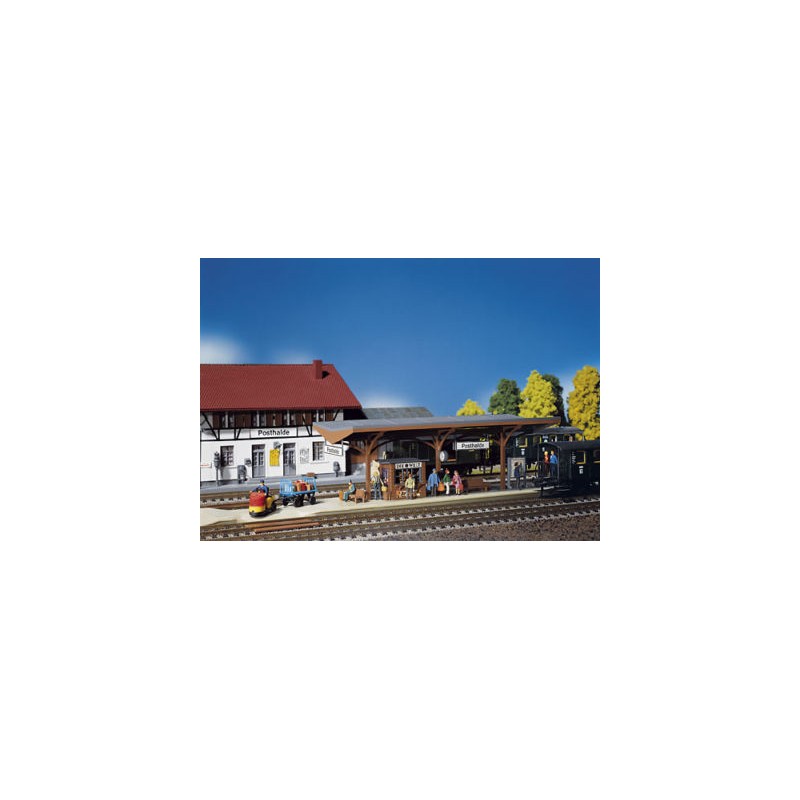 Covered platform. FALLER 120189