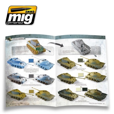 AMMO MIG JIMENEZ 6006 Modulation and light techniques, Tools ans