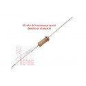 Resistencias de carbón 1/4W (x10). 330 ohmios.