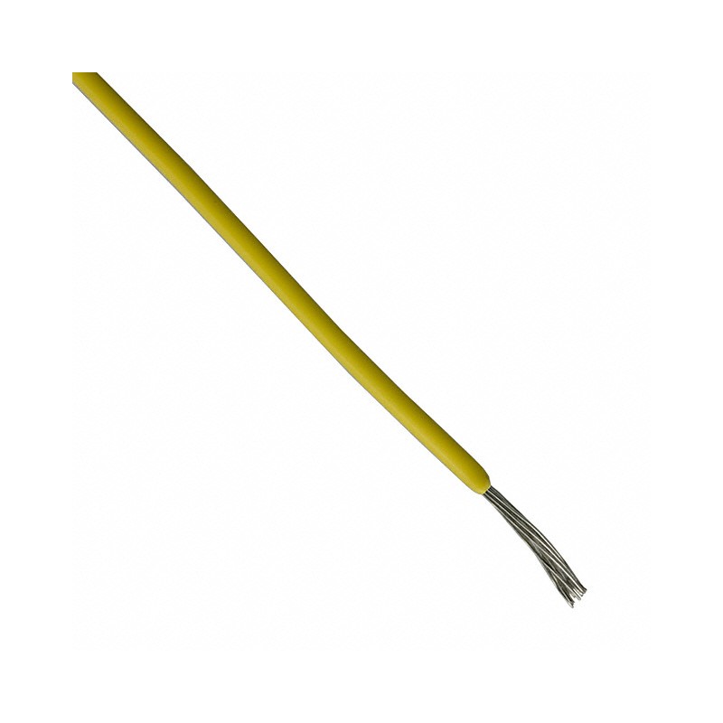 Cable amarillo de 1 mm (por metros).