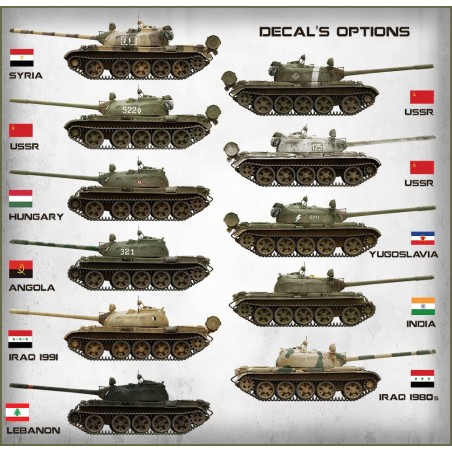 T-55 Soviet Medium Tank.