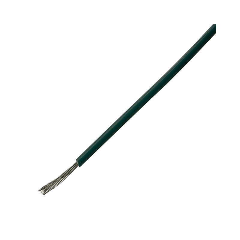 Cable verde de 1 mm (por metros).
