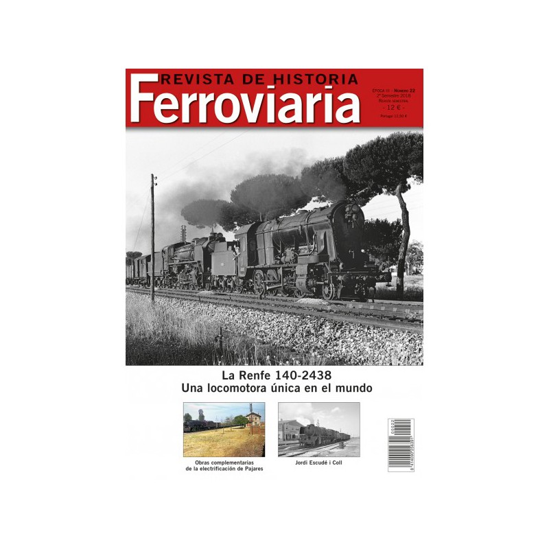 Revista de Historia Ferroviaria Nº 22.