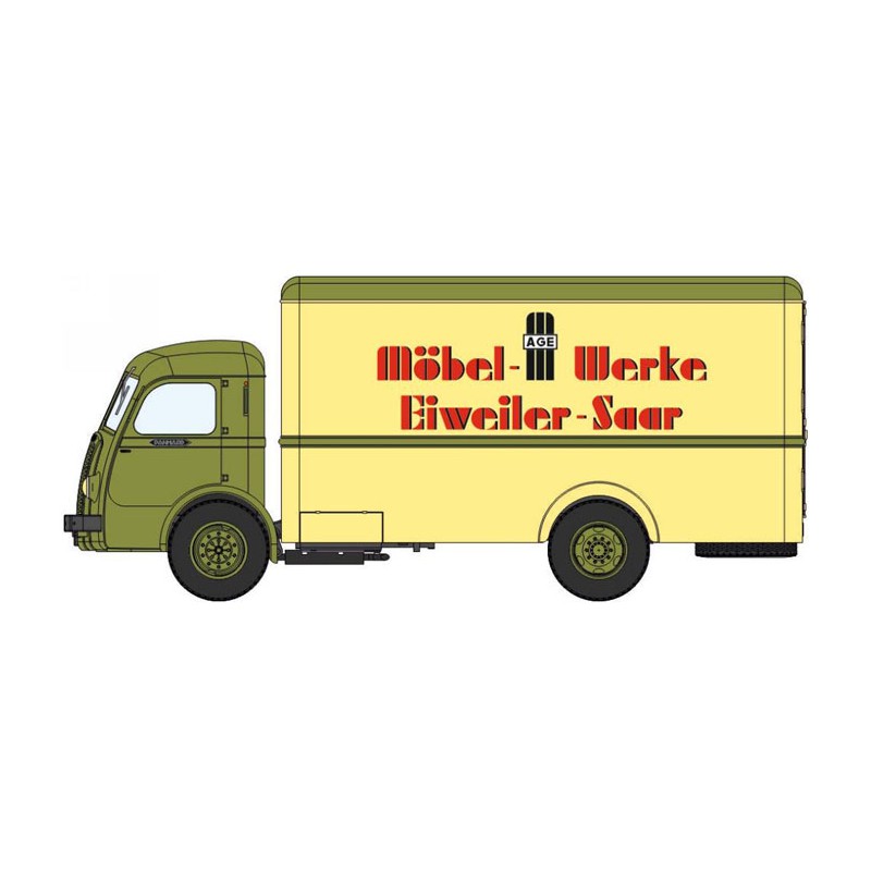 Panhard Movic tipo furgón, "Möbel".