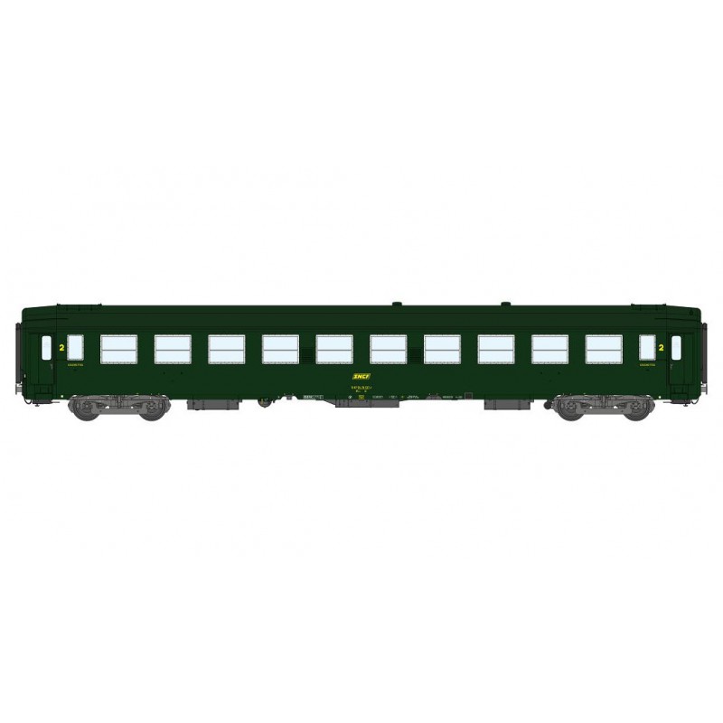 Coche litera UIC B9C9, SNCF.