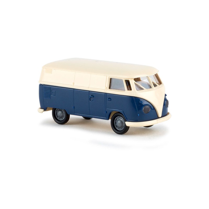 Volkswagen T1b, blue and beige.