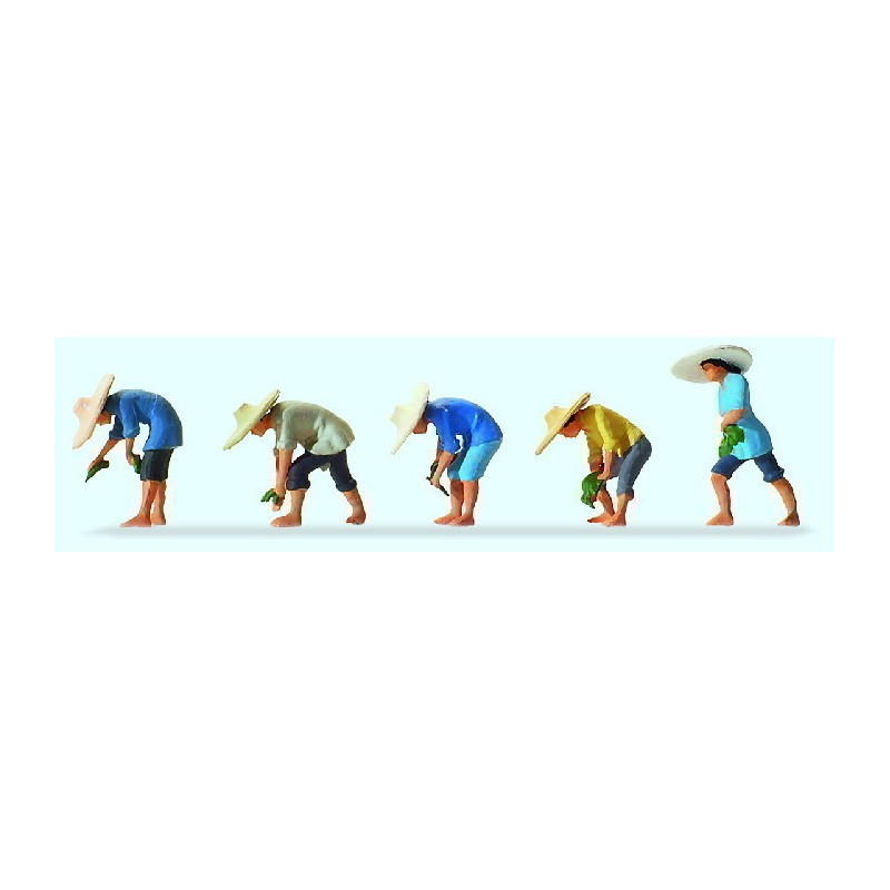 At the rice field. PREISER 10572