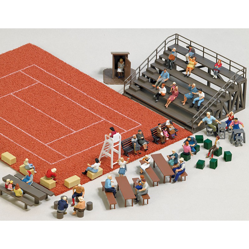 Set with various types of seats.