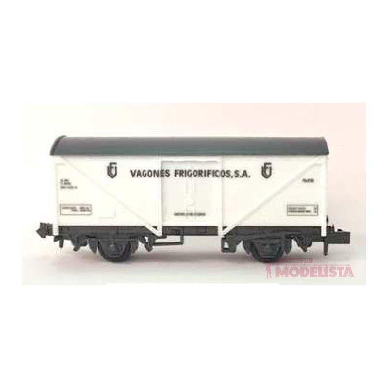 Vagón frigorífico "Vagones frigoríficos, SA". PECO NR-P908