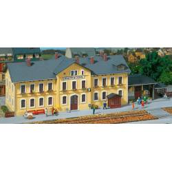 Estação de trem "Klingenberg-Colmnitz".