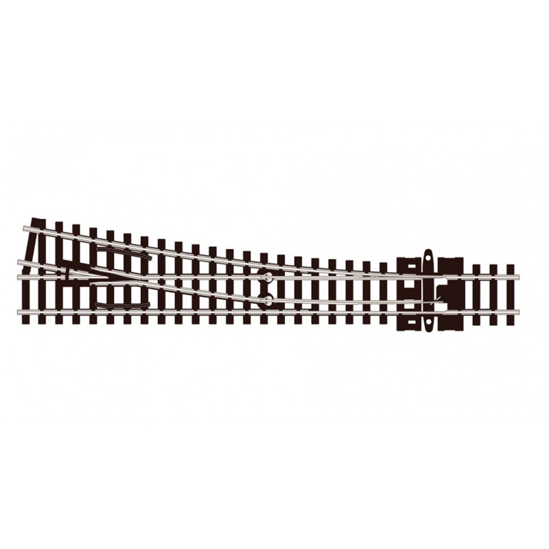 Medium radius Turnout R/H (Unifrog). Medium radius Turnout R/H (Unifrog).