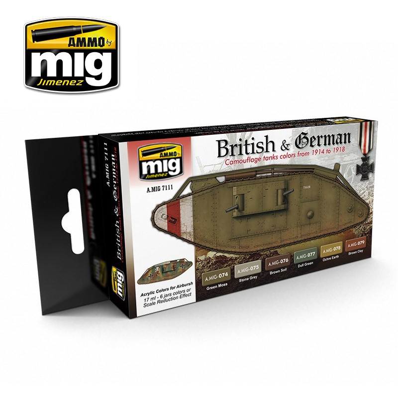WW I British & German Colors. WW I British & German Colors.