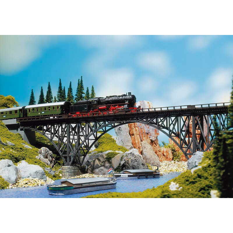 Puente metálico. FALLER 120541