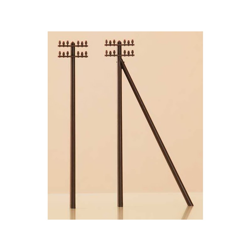 12 telegraph poles. AUHAGEN 44600