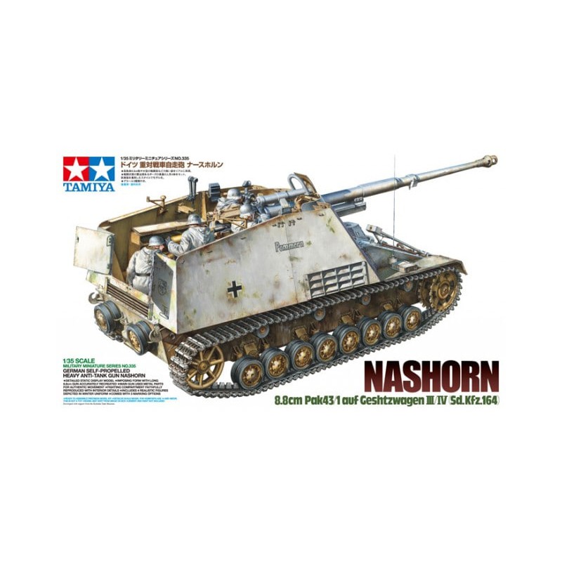 German self-propelled anti-tank gun Nashorn.